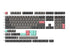 Teclas PBT en blanco premium